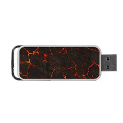 Volcanic Textures Portable Usb Flash (one Side) by BangZart