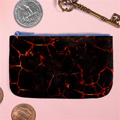 Volcanic Textures Large Coin Purse by BangZart