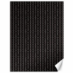 Dark Black Mesh Patterns Canvas 36  X 48   by BangZart