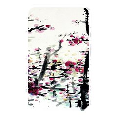 Pink Flower Ink Painting Art Memory Card Reader by BangZart