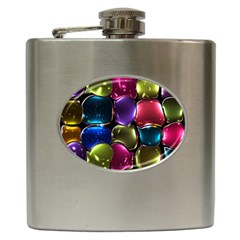 Stained Glass Hip Flask (6 Oz) by BangZart