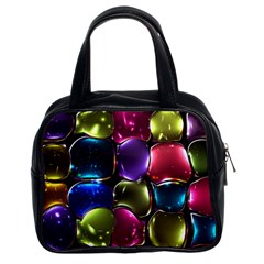 Stained Glass Classic Handbags (2 Sides) by BangZart