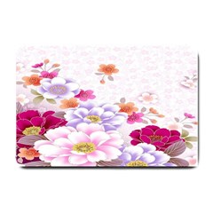 Sweet Flowers Small Doormat  by BangZart