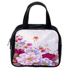 Sweet Flowers Classic Handbags (one Side) by BangZart