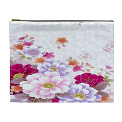 Sweet Flowers Cosmetic Bag (xl) by BangZart