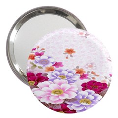 Sweet Flowers 3  Handbag Mirrors by BangZart