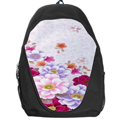 Sweet Flowers Backpack Bag by BangZart