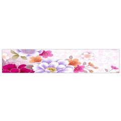 Sweet Flowers Flano Scarf (small) by BangZart