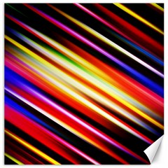 Funky Color Lines Canvas 20  X 20   by BangZart