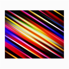 Funky Color Lines Small Glasses Cloth (2-side) by BangZart