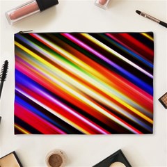 Funky Color Lines Cosmetic Bag (xl) by BangZart