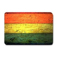 Five Wall Colour Small Doormat  by BangZart