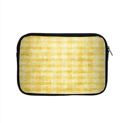 Spring Yellow Gingham Apple Macbook Pro 15  Zipper Case by BangZart