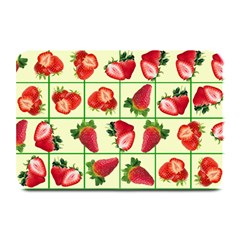 Strawberries Pattern Plate Mats by SuperPatterns