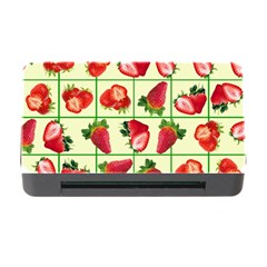 Strawberries Pattern Memory Card Reader With Cf by SuperPatterns