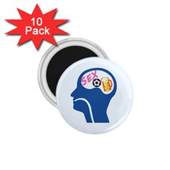 Male Psyche 1 75  Magnets (10 Pack)  by linceazul