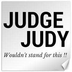 Judge Judy Wouldn t Stand For This! Canvas 12  X 12  