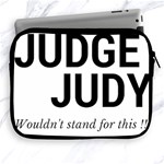 Judge judy wouldn t stand for this! Apple iPad 2/3/4 Zipper Cases Front