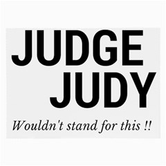 Judge Judy Wouldn t Stand For This! Large Glasses Cloth by theycallmemimi