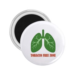 Tobacco Free Zone 2 25  Magnets by linceazul