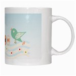 Cute Birds White Mugs Right