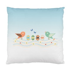 Cute Birds Standard Cushion Case (one Side) by linceazul