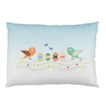 Cute Birds Pillow Case (Two Sides) Back