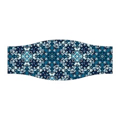 Boho Blue Fancy Tile Pattern Stretchable Headband by KirstenStar