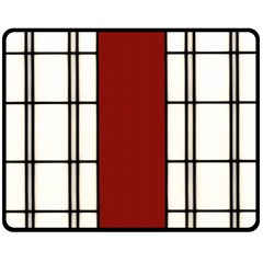 Shoji - Red Double Sided Fleece Blanket (medium)  by RespawnLARPer