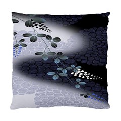 Abstract Black And Gray Tree Standard Cushion Case (two Sides) by BangZart