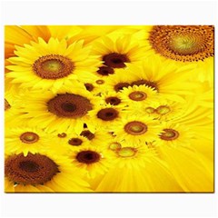 Beautiful Sunflowers Mini Button Earrings by BangZart