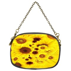 Beautiful Sunflowers Chain Purses (one Side)  by BangZart