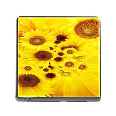 Beautiful Sunflowers Memory Card Reader (square) by BangZart