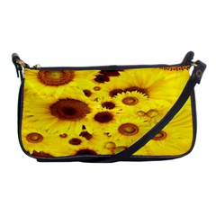 Beautiful Sunflowers Shoulder Clutch Bags by BangZart