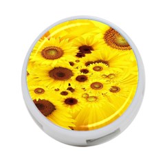 Beautiful Sunflowers 4-port Usb Hub (two Sides)  by BangZart