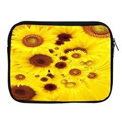 Beautiful Sunflowers Apple Ipad 2/3/4 Zipper Cases by BangZart