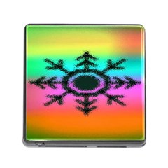 Vector Snowflake Memory Card Reader (square) by BangZart