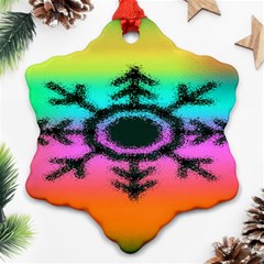 Vector Snowflake Snowflake Ornament (two Sides) by BangZart