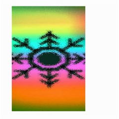 Vector Snowflake Large Garden Flag (two Sides) by BangZart