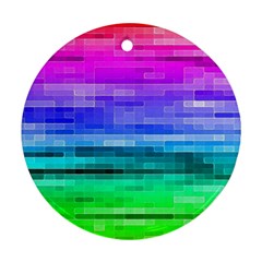 Pretty Color Ornament (round) by BangZart