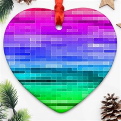 Pretty Color Ornament (heart) by BangZart