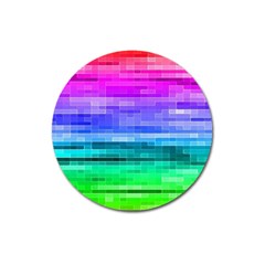 Pretty Color Magnet 3  (round) by BangZart