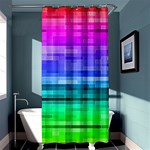 Pretty Color Shower Curtain 36  x 72  (Stall)  Curtain(36 X72 ) - 33.26 x66.24  Curtain(36 X72 )