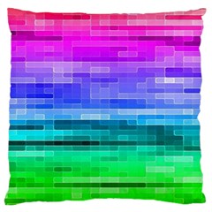 Pretty Color Large Cushion Case (one Side) by BangZart