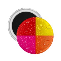 Color Abstract Drops 2 25  Magnets by BangZart