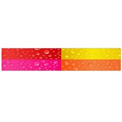 Color Abstract Drops Flano Scarf (large) by BangZart