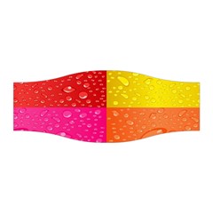 Color Abstract Drops Stretchable Headband by BangZart