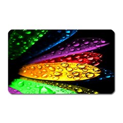 Abstract Flower Magnet (rectangular) by BangZart