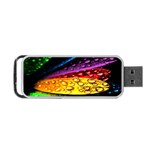 Abstract Flower Portable USB Flash (One Side) Front