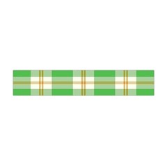 Abstract Green Plaid Flano Scarf (mini) by BangZart